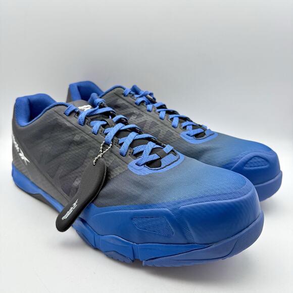 Reebok Work Mens Speed TR EH Composite Toe Sneakers US 16 M Blue Black SR NIB - Picture 6 of 13